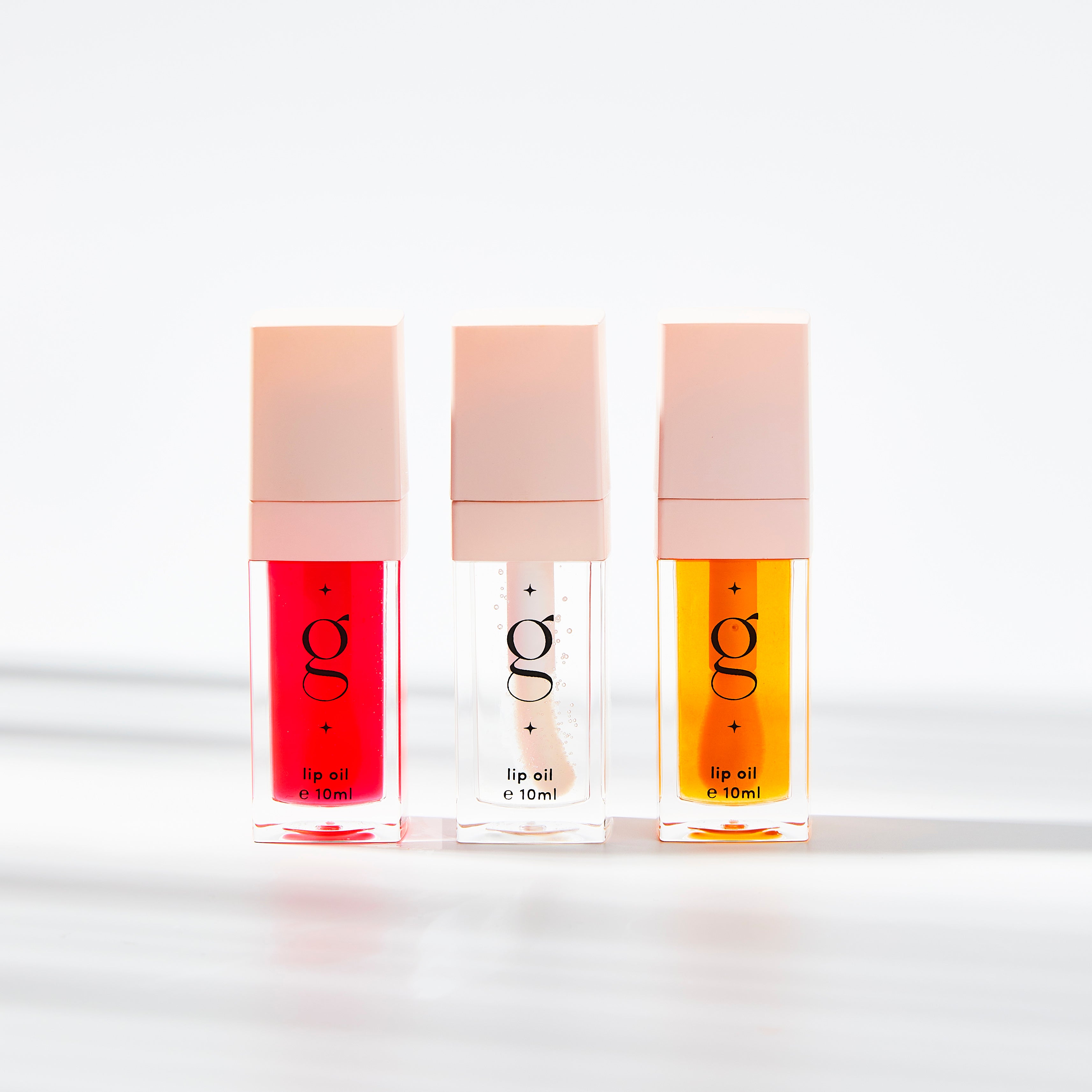 Trio di oli per le labbra