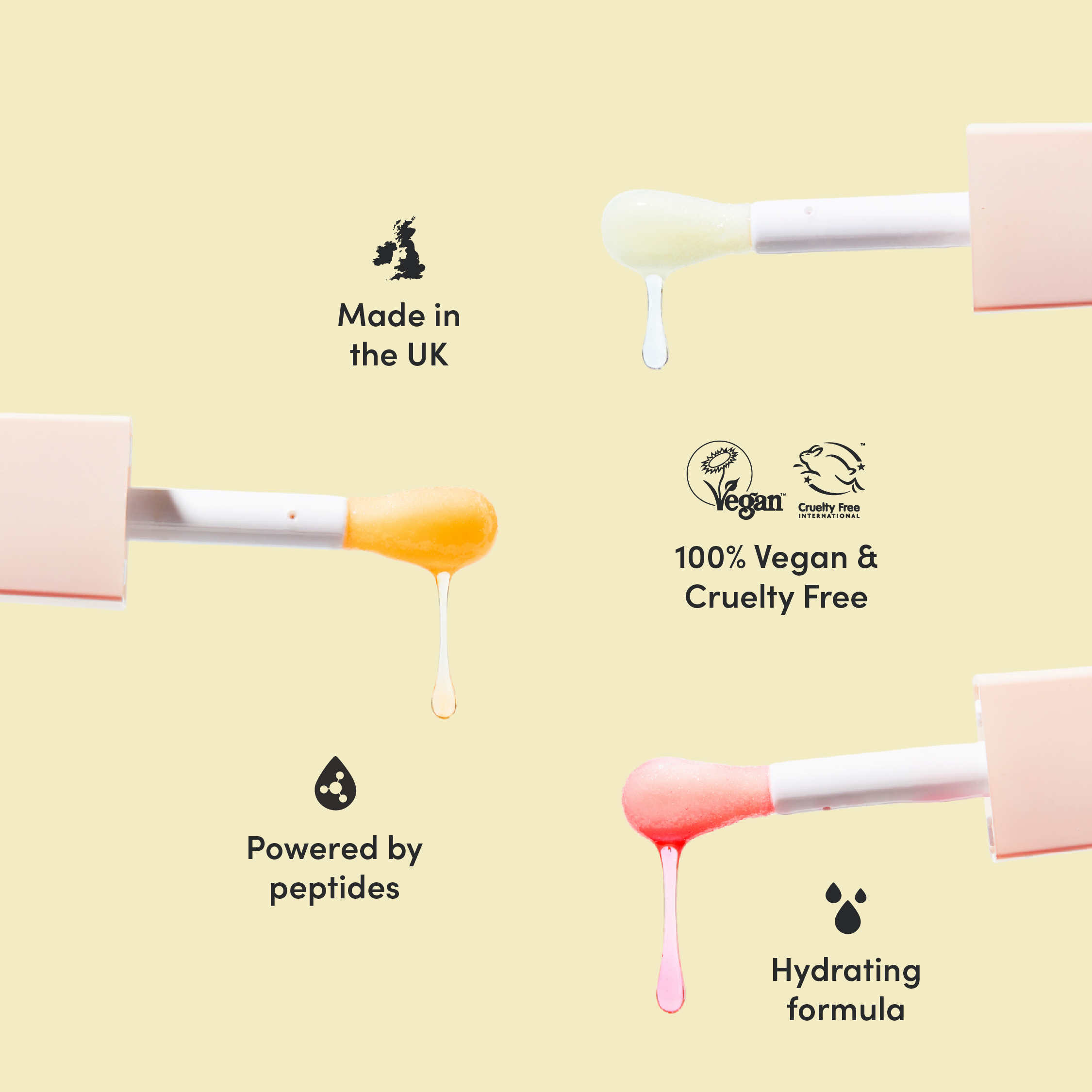 El aceite labial original