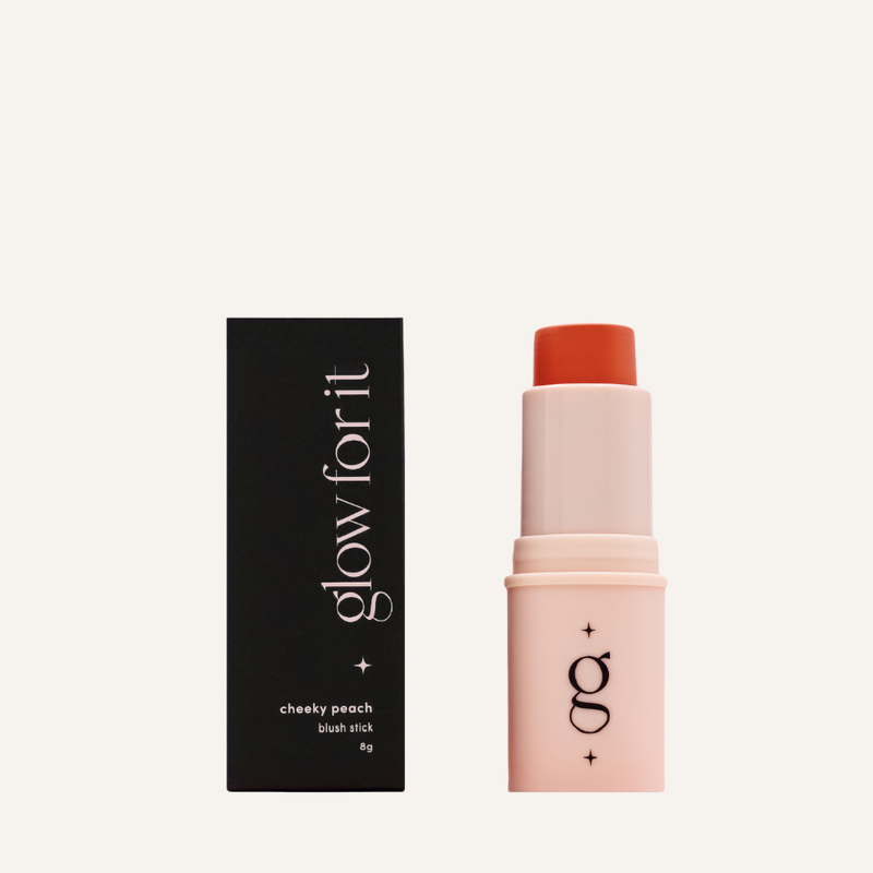 Pigmented Cream Blush Stick Peach Blush Shade Glow For It