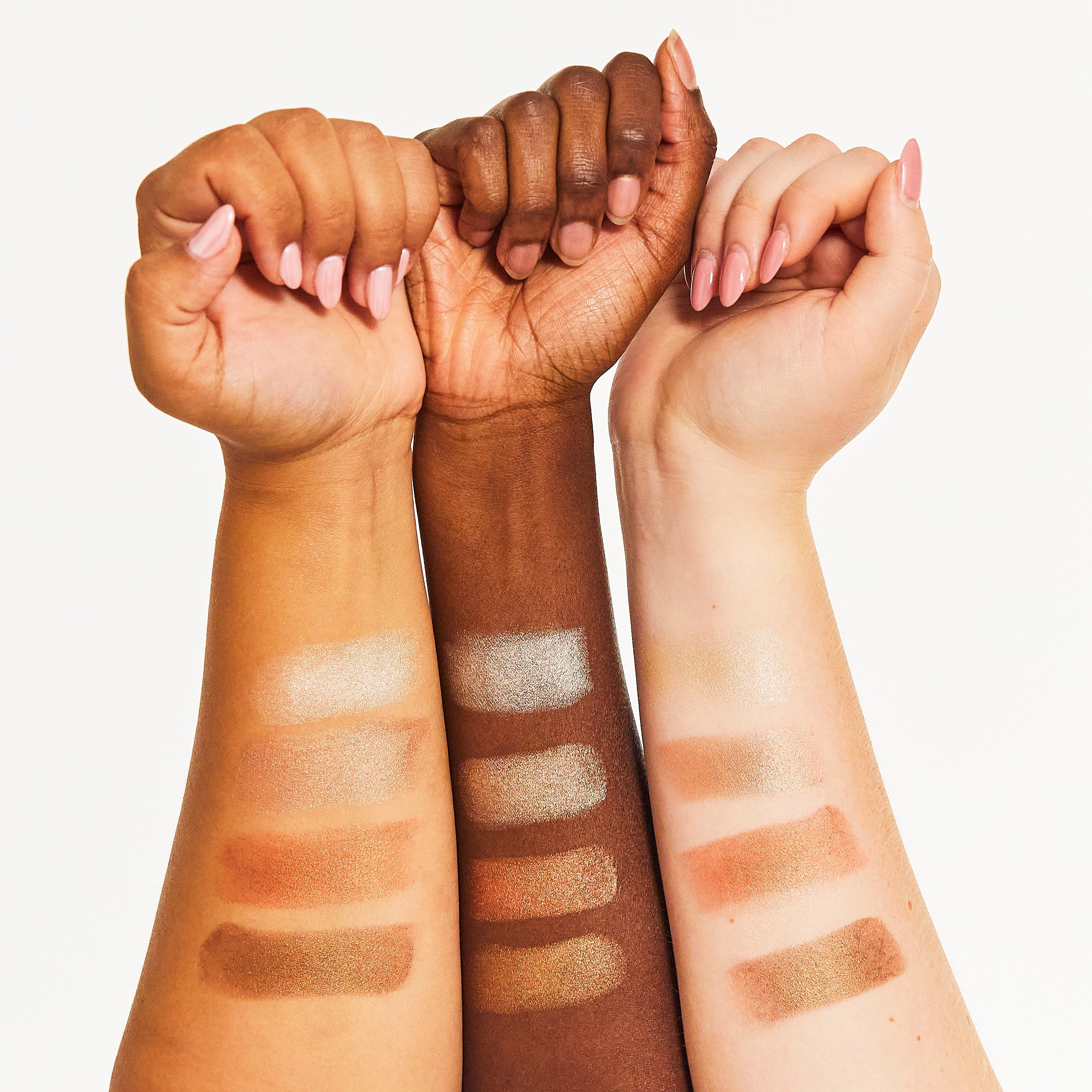 Cream Highlighter Swatches